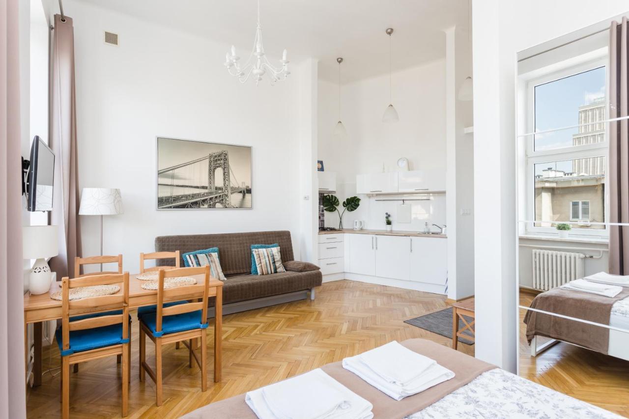 Latte Apartment Varsovia Exterior foto
