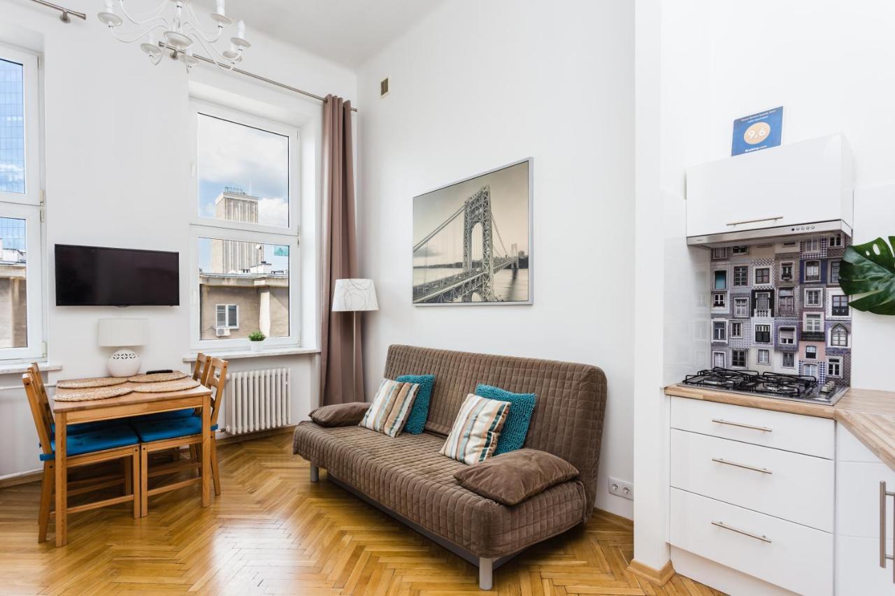 Latte Apartment Varsovia Exterior foto