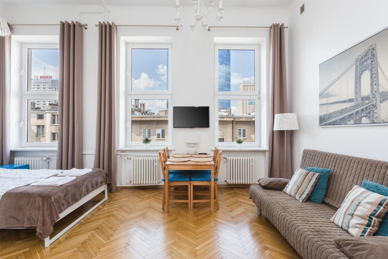 Latte Apartment Varsovia Exterior foto