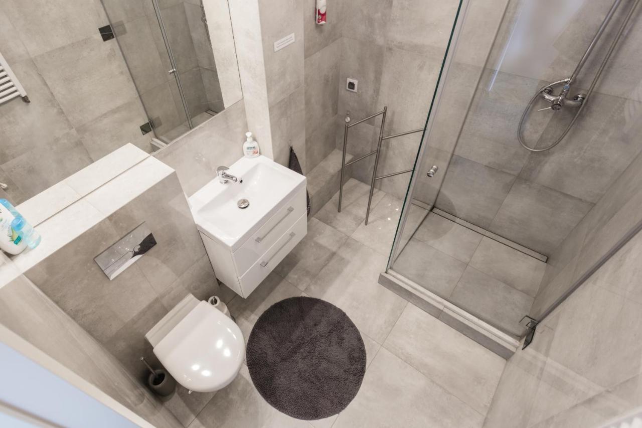 Latte Apartment Varsovia Exterior foto